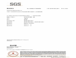 壹芯微SGS中文测试报告