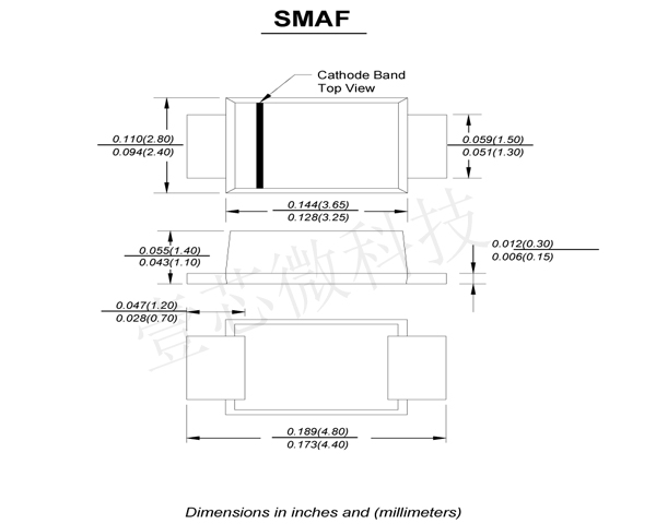 SMAF封装尺寸