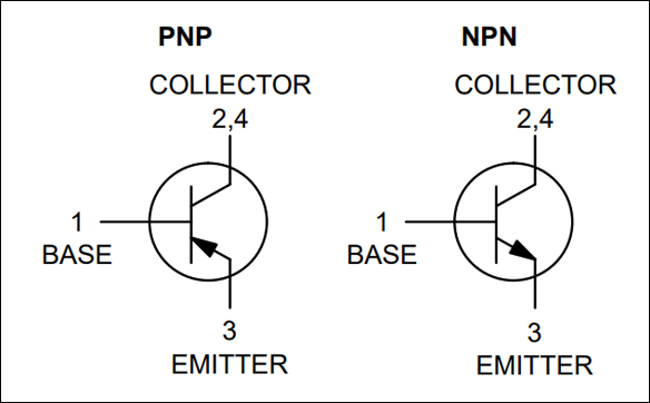 TIP31C,TIP32C,电路符号,晶体管