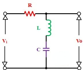 RLC陷波滤波器电路