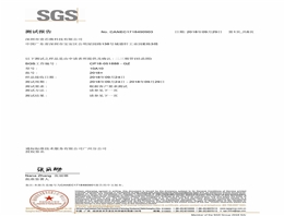 壹芯微SGS中文测试报告