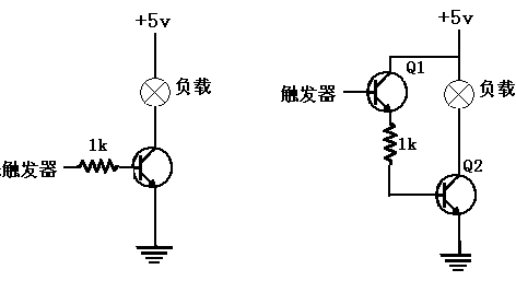 三极管开关电路