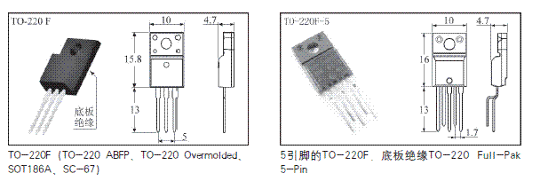 功率晶体三极管的封装