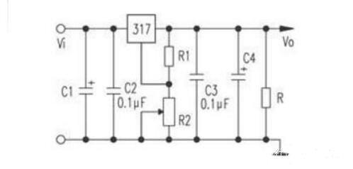 lm317可调稳压电源