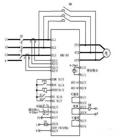 软启动器接线方法