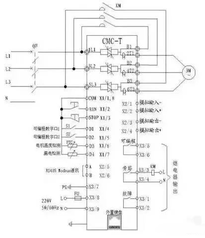 软启动器接线方法