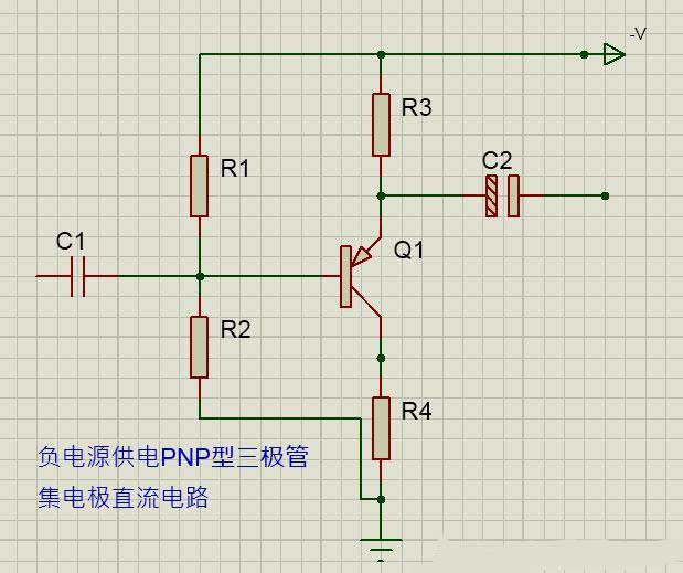 三极管集电极直流电路