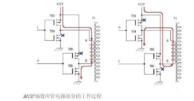 六款场效应管逆变器电路图解