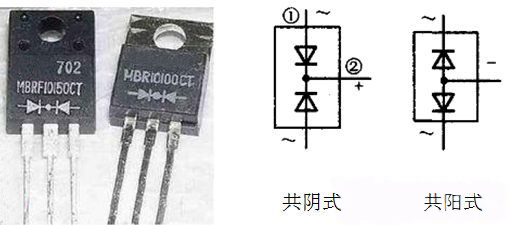 整流桥堆的外观和电路符号介绍