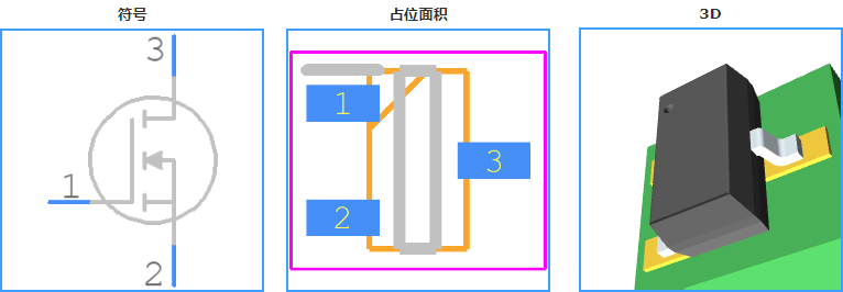 AO3401小信号场效应晶体管 参数规格 中文资料