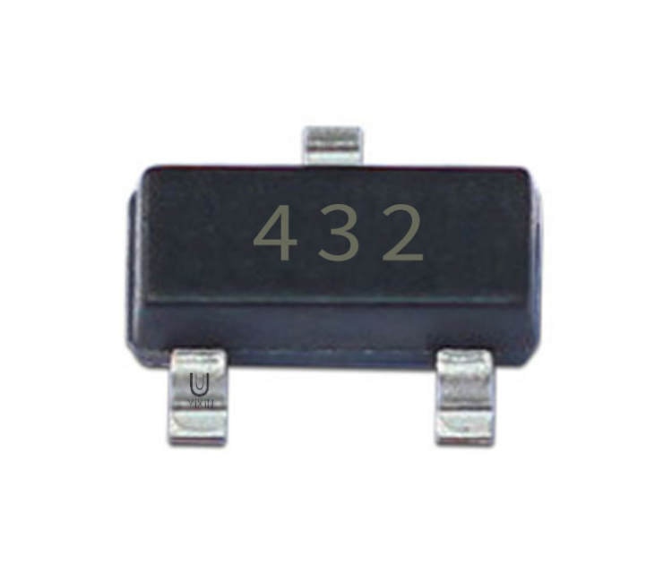 〔壹芯〕TL432 SOT-23 丝印432 1.24V电压基准器 贴片三极管