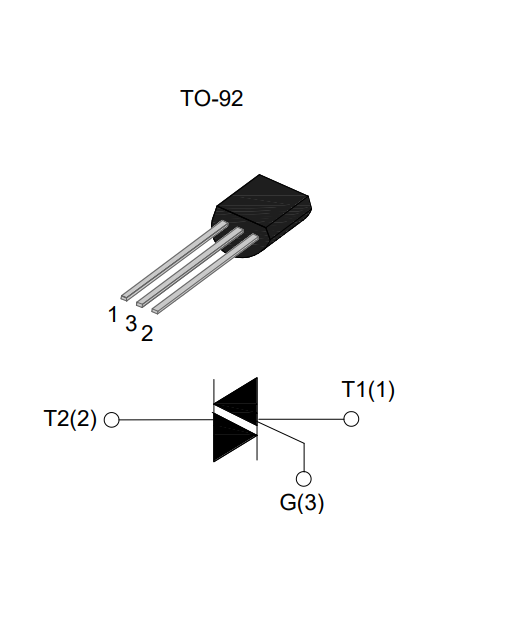 BT131可控硅引脚