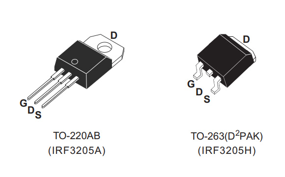 IRF3205 TO-220参数和中文资料 - 场效应MOS管 - 壹芯微