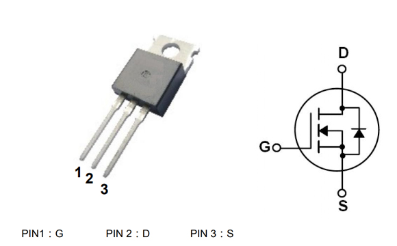 IRF840 TO-220参数和中文资料 - 场效应MOS管 - 壹芯微