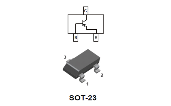 S8550,SOT-23封装,电路符号,晶体管