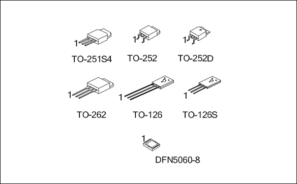 2N60,TO252/TO220,MOS场效应管封装引脚