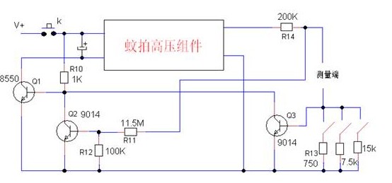 肖特基二极管耐压与正向导通电压测试仪制作的方法