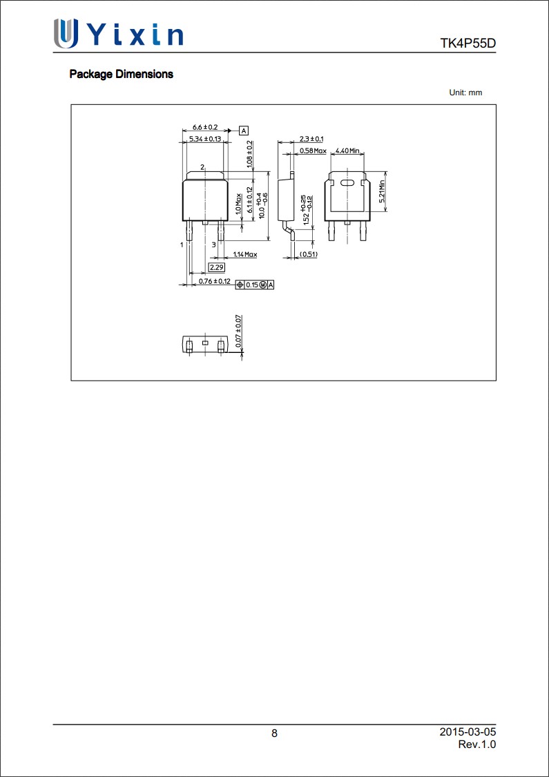 TK4P55D规格书