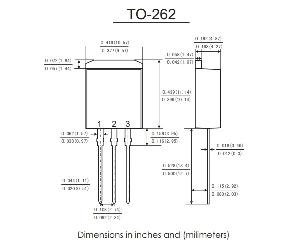 TO-262封装尺寸