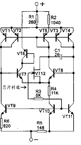AD590的内部电路