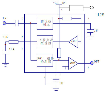 LM567内部结构