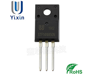 插件三极管STF14NM50N参数