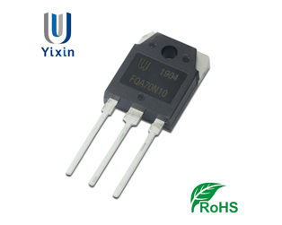 插件三极管FQA70N10参数