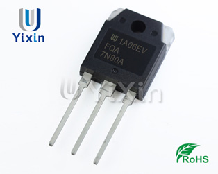 场效应MOS管FQA7N80A参数